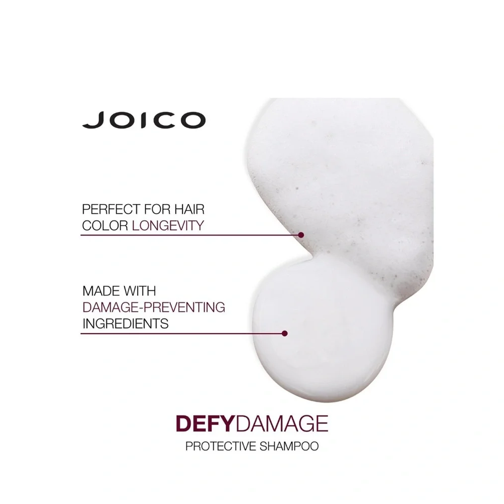 JOICO 3p Defy Damage Bond-Building Power Trio Shampoo Mask Shield NIB $25